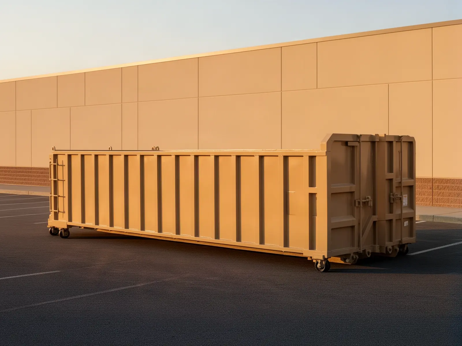 Roll-off dumpster from Trenwood Valley Dumpster Rental in Barrington, IL